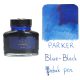 جوهر خودنویس پارکر آبی مشکی سورمه ای Parker blue-black
