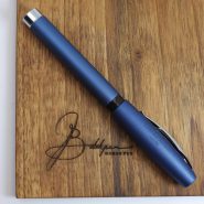 فابرکاستل خودنویس اسنشیو آلومینیومی آبی 148441 FABER-CASTELL Essentio Aluminium fountain pen blue