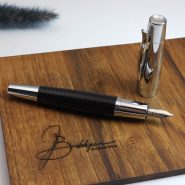 فابرکاستل خودنویس ایموشن پارکتی 148240 FABER-CASTELL E-motion FOUNTAHN PEN Parquet