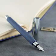 فابرکاستل خودنویس امبیشن اپ آرت آب عمیق 147120 FABER-CASTELL Ambition Fountain Pen OpArt Deep Water