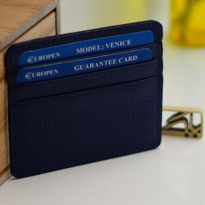 جا کارتی چرمی یوروپن ونیز EUROPEN Venice leather wallet card holder