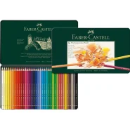 فابرکاستل مداد رنگی پلی کروموس 36 رنگ جعبه فلزی FABER-CASTELL Polychromos Colors Pencil 110036