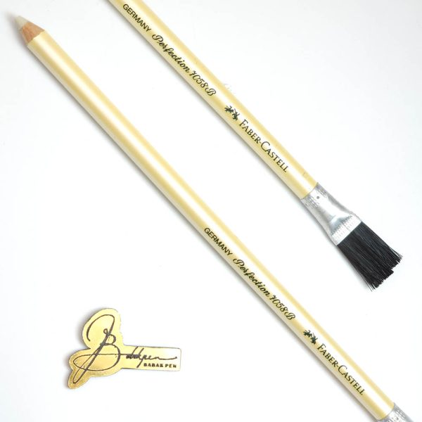 فابرکاستل پاک کن مدادی فرچه دار FABER-CASTELL Perfection 7058 Eraser Pencil with Brush