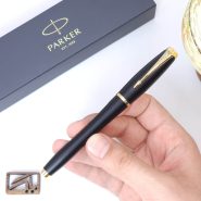 پارکر خودنویس اربن مشکی طلایی Parker Urban Muted Black GT FP M
