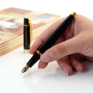 خودنویس شیفر 300 مشکی طلایی (3)