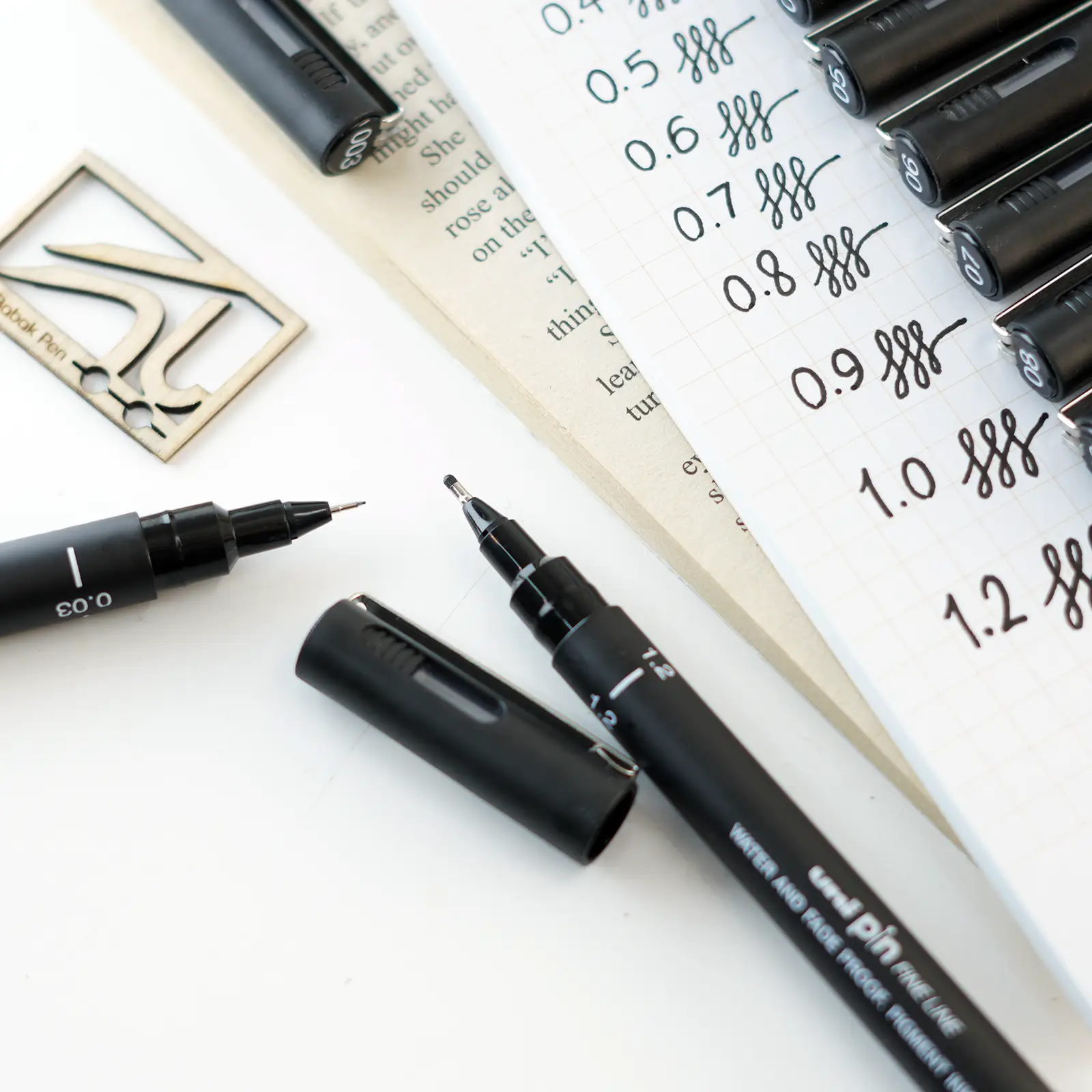 راپید یونی پین یونی بال مشکی UNI BALL Uni pin black