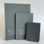 دفتر طراحی پيل کانسپت PILL NOTEBOOK CONCEPT A4 - طوسی