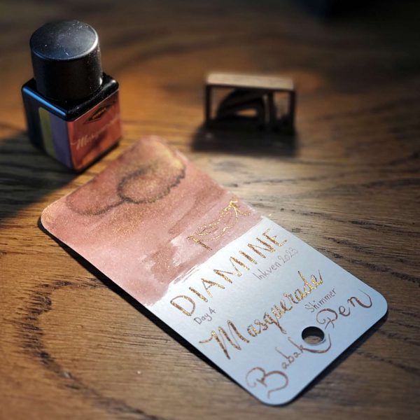 Inkvent Calender Diamine 2023 Day 4 Masquerade