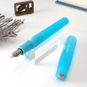 خودنویس کاوکو فراستد اسپرت لایت بلوبری آبی KAWECO Frosted sport FP Light Blueberry