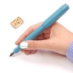 خودنویس کاوکو پرکئو سبزآبی Kaweco PERKEO Fountain Pen Breezy Teal