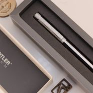 خودنویس استدلر اینیتیوم چرم [خوش قیمت] STAEDTLER Initium Brown Leather M
