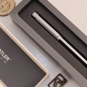 خودنویس استدلر اینیتیوم چرم [خوش قیمت] STAEDTLER Initium Brown Leather M
