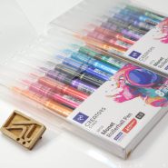 ست 8 رنگ روان نویس مونه سی کلاس C.CLASS 8 colors Roller ball pen Monet 0.5MM