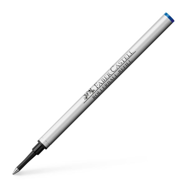 فابرکاستل یدک مغزی روان نویس پلاستیکی آبی Faber Castell Rollerball Pen Refill Blue 148713