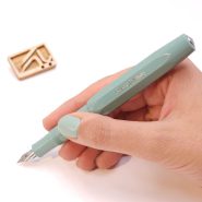 خودنویس کاوکو کالکشن سبز KAWECO Collection FP Smooth sage