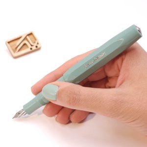 خودنویس کاوکو کالکشن سبز KAWECO Collection FP Smooth sage