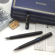 و خوست خودکار دنویس یوروپن کلاب Europen set Club black FP BP