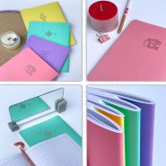 دفتر پيل پاستل وزیری PILL NOTEBOOK Pastel