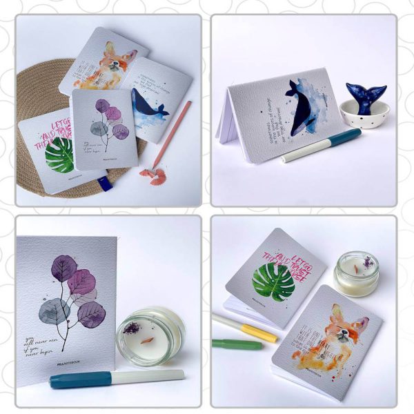 دفتر پيل بلو جیبی PILL NOTEBOOK Mini Blo