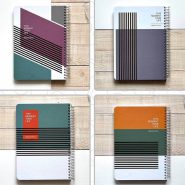 پيل نت دفتر وزیری استپ 200 برگ جلد سخت PILL NOTEBOOK Step