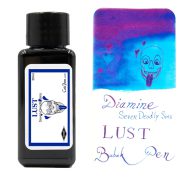 جوهر خودنویس دایامین هفت گناه هرزگی DIAMINE INK Seven Deadly Sins LUST