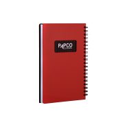 پاپکو دفتر یادداشت متالیک 100 برگ یک خط PAPCO NB 647 BC