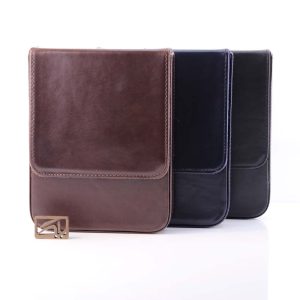 کیف چرم جا قلمی 6 تایی Handmade Leather 6 pack pen case
