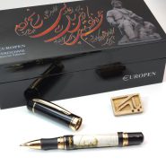 روان نویس یوروپن فردوسی گیره طلایی EUROPEN Ferdowsi with Golden trim - خرید روان نویس لوکس