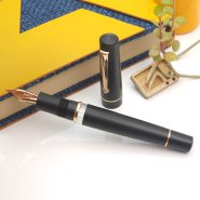 خودنویس دلتا مدل دون پی روکش طلا DELTA Dune P Nera matte & Gold