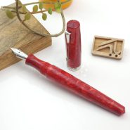 خودنویس دلتا اینتسا قرمز DELTA Intesa 2.0 Red and Rhodium