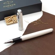 پارکر روان نویس سفید آی ام Parker IM White Rollerball Pen - خرید روان نویس لوکس