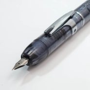 خودنویس فشاری پلاتینیوم مدل کوریداس رنگ گرافیتی PLATINUM Curidas capless FP smoke