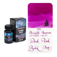 جوهر خودنویس پرایوت ریزرو صورتی پر رنگ اینفینیتی PRIVATE RESERVE INK Infinity Dark Pink (with ECO formula) extended cap off 30ml