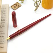 خودنویس پلاتینیوم دسک پن قرمز Platinum Desk pen Red FP