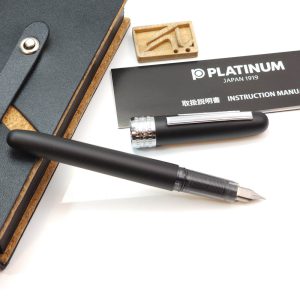 خودنویس پلاتینیوم پلیسیر غبار سیاه PLATINUM Plaisir Black mist 1