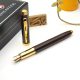 خودنویس شیفر 100 قهوه ای گیره طلایی SHEAFFER 100 FP Brown with GT