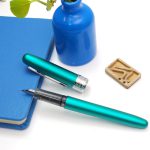 خودنویس پلاتینیوم پلیسیر سبز آبی PLATINUM Plaisir Teal green 45