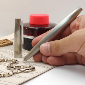 خودنویس لامی استیل 2000 LAMY FP F 002 Metal