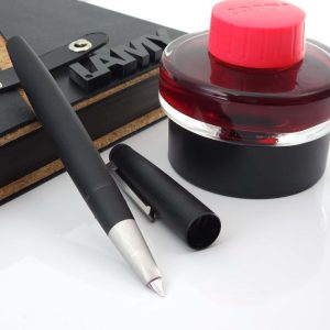 ست خودنویس لامی 2000 مشکی و جوهر LAMY 2000 set FP EF black and ink