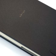 دفتر یادداشت ژورنال خط دار و بدون خط لاتن کولمه LATON Kolme lined and plain journal notebook A5 - مشکی