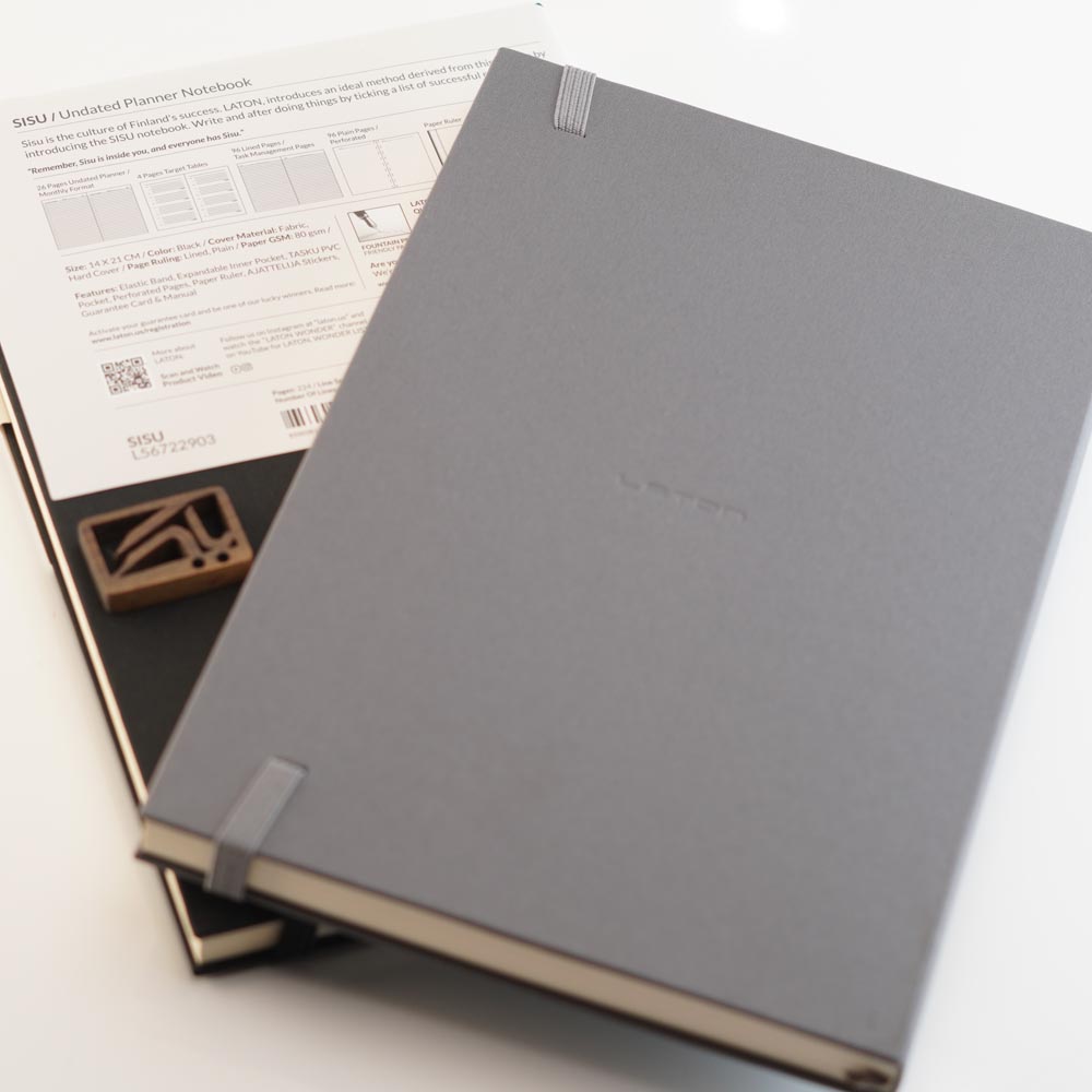دفتر پلنر بدون تاریخ ماهانه ی دستیار لاتن سی سو LATON Sisu monthly assistant undated planner A5
