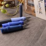 ست خوشنویسی (کالیگرافی) کاوکو پرکئو آبی KAWECO Perkeo blue calligraphy set