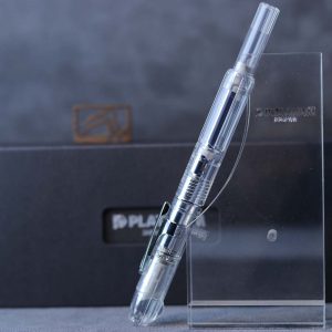 خودنویس فشاری پلاتینیوم مدل کوریداس رنگ کریستال PLATINUM Curidas capless FP crystal