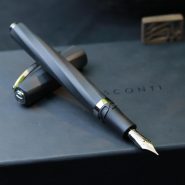 خودنویس دیوینا ویسکونتی مشکی مات VISCONTI Divina Fountain Pen Matte black
