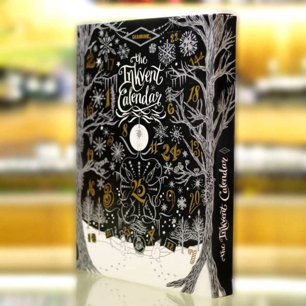 Inkvent Calender Diamine 2024 Full Pack Black edition