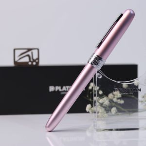 خودنویس پلاتینیوم پلیسیر صورتی PLATINUM Plaisir Pink fountain pen 21