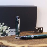 خودنویس پایلوت کاستوم 74 سبز شفاف PILOT Custom 74 FP transparent green