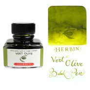 جوهر خودنویس ژاک هربین سبز زیتونی Jacques Herbin Vert olive 30ml