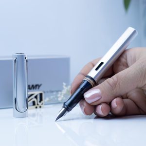لامی خودنویس آل استار نقره ای LAMY AL STAR FP White silver 25
