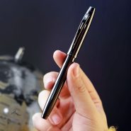 شیفر 100 دودی گان متال یونیزه SHEAFFER 100 Ionic Gunmetal grey with shiny PVD trims